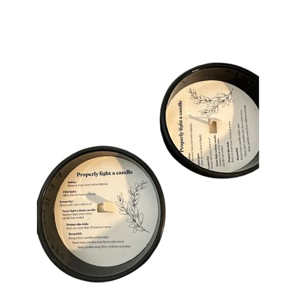 Kelly's Custom Candles Lavender Eucalyptus Set of 2 8oz Jar Candles NIB - Picture 5 of 7